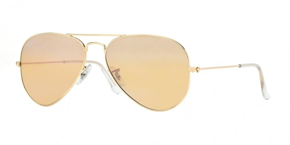 Ray Ban RB 3025 Aviator Large Metal Sunglasses - Medium - 58mm - view 5